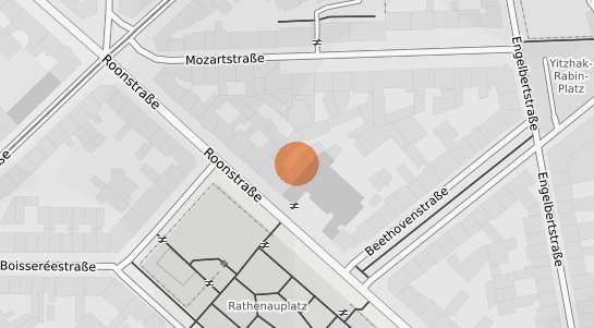 Mietspiegelkarte K&ouml;ln Neustadt S&uuml;d